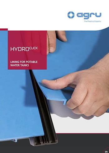 Hydroclick lining for Poartable Water Tanks
