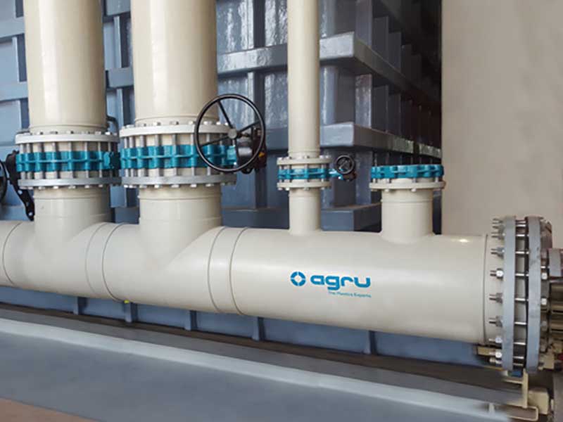 AGRU industrial piping systems now called AGRUCHEM